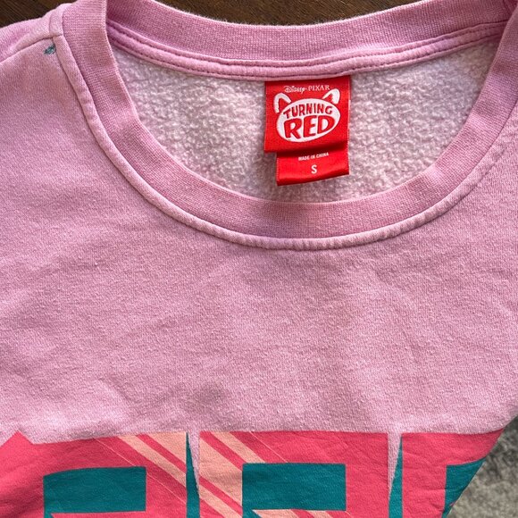 Pixar's Turning Red Ombre Crewneck Sweatshirt - Picture 4 of 6